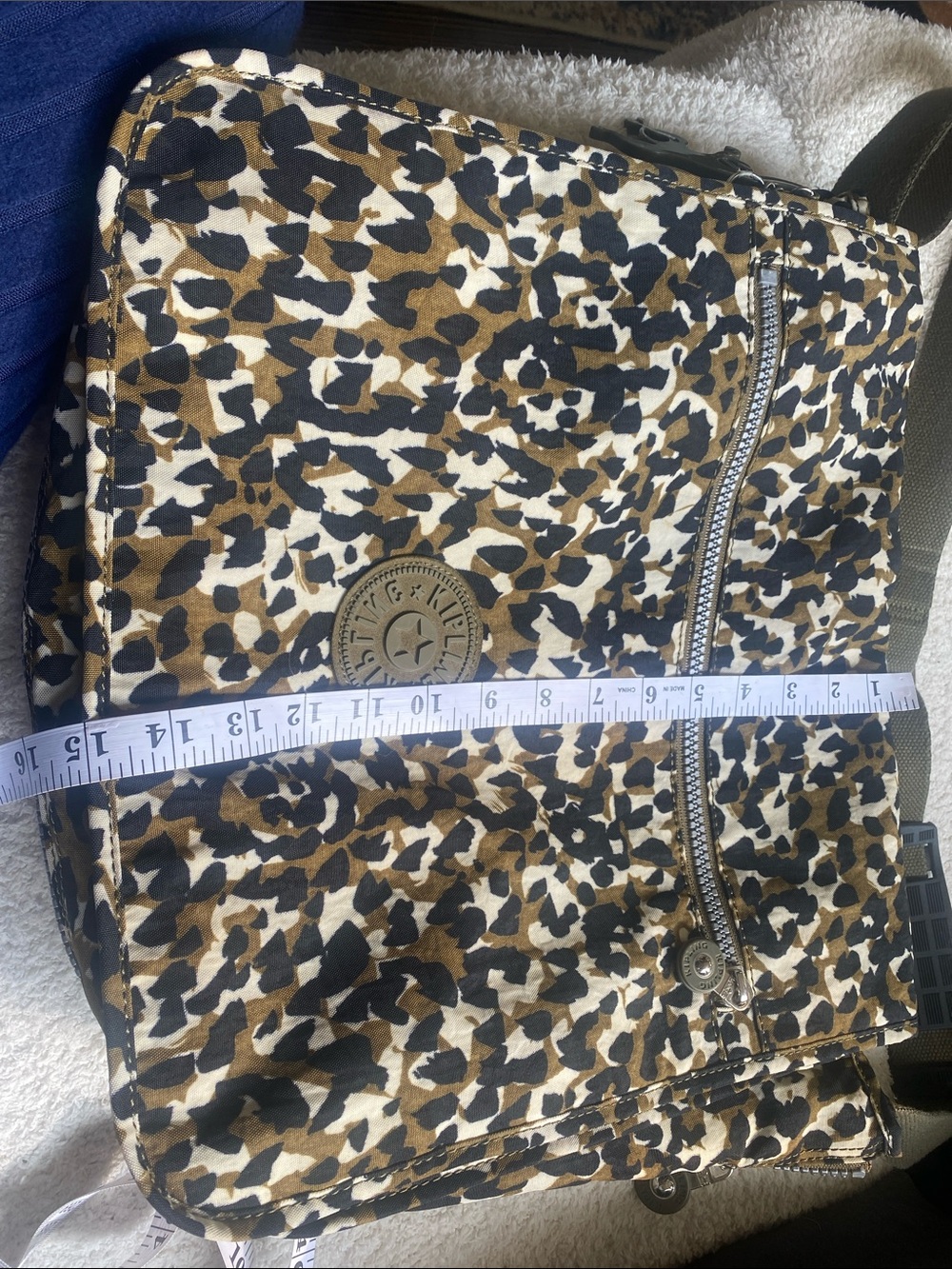 Kipling Leopard Print Shoulder Bag - Picture 13 of 13